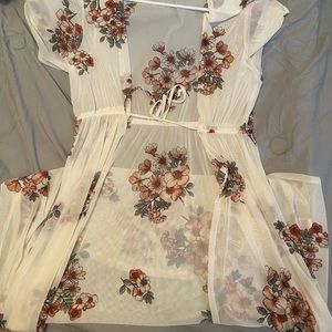 Floral cover up